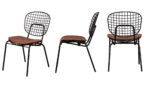 Industrial Charm Bistro Chair 50X50X80 - Image 3