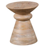 Hourglass Side Table Size 40cm x 40cm x 45cm