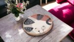 Round Wooden Platter  Poppy 40Cmx40Cmx3Cm - Image 2