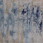 Palazzo Petrol Blue Jacquard 300Cmx340Cm