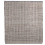 Checkerd Beige Ivory Jute Wool Carpet 200Cmx300Cm