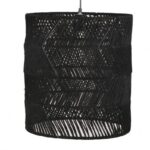 Black Raw Urban Jute Pendant 41Cmx42Cmx45Cm