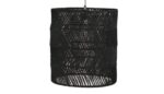 Black Raw Urban Jute Pendant 41Cmx42Cmx45Cm