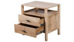 Mystique Oak Glow Nightstand size 60cm x 46cm x 60cm - Image 4