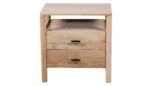Mystique Oak Glow Nightstand size 60cm x 46cm x 60cm