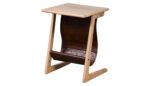 Gia Side Table with Magazine Storage Size 46cm x 41cm x 60cm