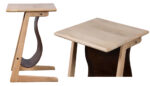 Gia Side Table with Magazine Storage Size 46cm x 41cm x 60cm - Image 3