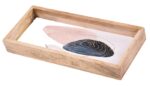 Rectangular Slim Tray Navy Pink Gold  50Cmx22Cmx6Cm - Image 2