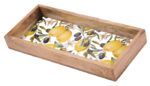 Rectangular Slim Tray Olives Lemon 50Cmx22Cmx6Cm - Image 2
