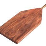 Wooden Chopping Board With Iron Handles  59Cmx24Cmx3Cm