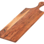 Acacia Wood Chopping Board with Handle 60cmx18cmx1.5cm