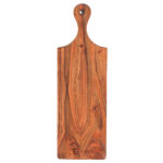 Acacia Wood Chopping Board with Handle 55cmx15cmx1.5cm
