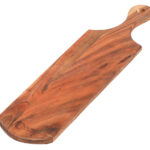 Acacia Wood Chopping Board with Handle 55cmx15cmx1.5cm