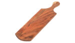 Acacia Wood Chopping Board with Handle 55cmx15cmx1.5cm - Image 3