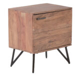 Modern Bedside Table size 58cm x 60cm x 40cm