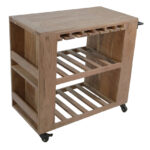 Vibrant Spirits Cart 75Cmx86Cmx45Cm