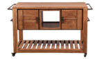 Sleek WoodCraft Trolley Size 86cm x 175cm x 75cm - Image 3