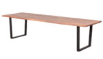 Live Edge Dining Table size 300cm x 100cm x 77cm