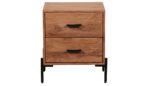 Urban Timber Loft Nightstand size 60cm x 45cm x 50cm