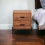 Urban Timber Loft Nightstand size 60cm x 45cm x 50cm - Image 2