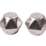 Salt And Pepper Silver 7Cmx7Cmx5Cm