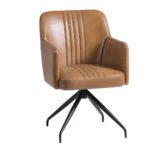 Eclipse Luxe Leather Dining chair 56cmx58cmx86cm