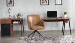 Eclipse Luxe Leather Dining chair 56cmx58cmx86cm - Image 2