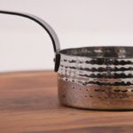 Saucepan With Black Handle 1 Portion 21Cmx11Xmx5Cm