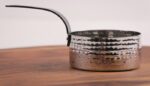 Saucepan With Black Handle 1 Portion 21Cmx11Xmx5Cm