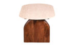 Neapol | Travertine-Walnut Coffee Table 120x60x45 - Image 5