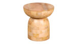 Jane | Natural Round Side Table 45x45x50