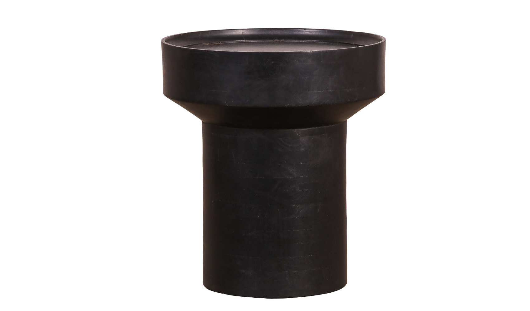 NE5481-12 Audrey | Black Round Side Table 45x45x50 - Image 1