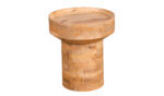 Audrey | Natural Round Side Table 45x45x50