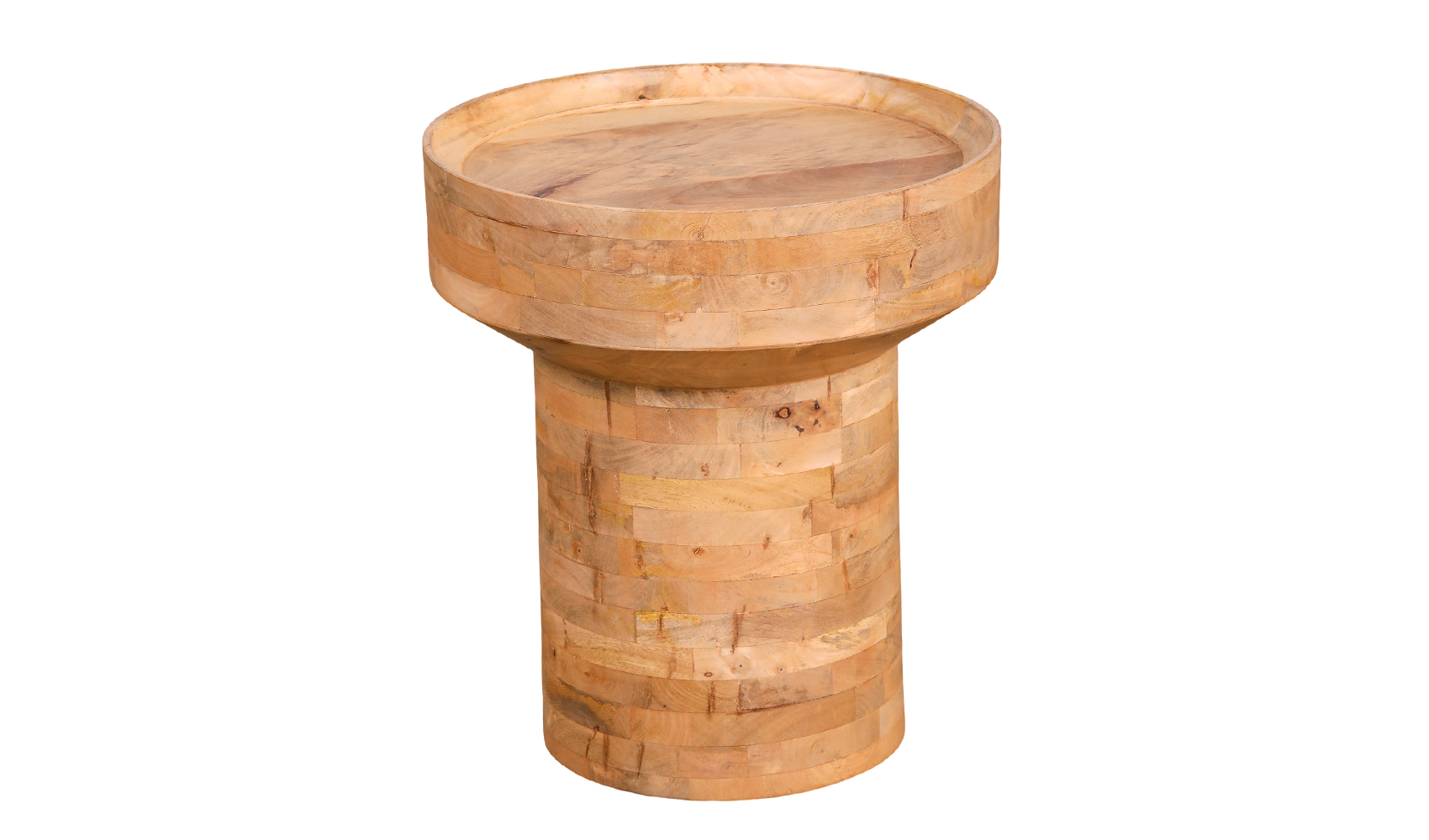 NE5491-10 Audrey | Natural Round Side Table 45x45x50 - Image 1