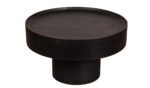 Audrey | Black Round Coffee Table 70x70x40 - Image 2
