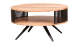 Elenora | Natural Round Coffee Table 75x75x40