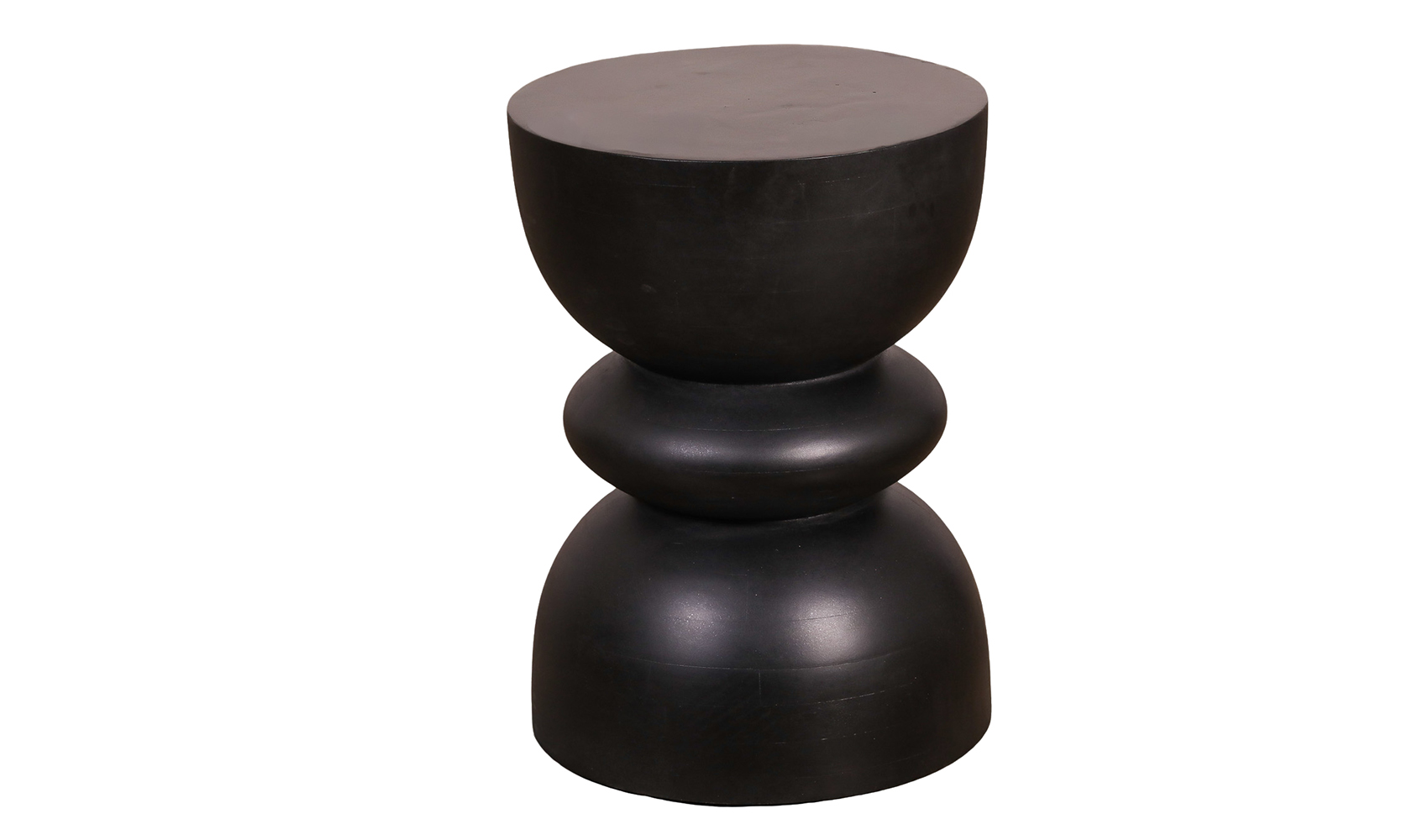 NE8731-11 Carroll | Black Round Side Table 36x36x50 - Image 1
