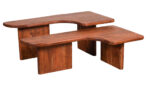 Gemini | Walnut Coffee Table 165x60x45 - Image 2
