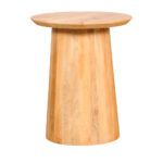 Cova | Natural Round Side Table 41x41x50