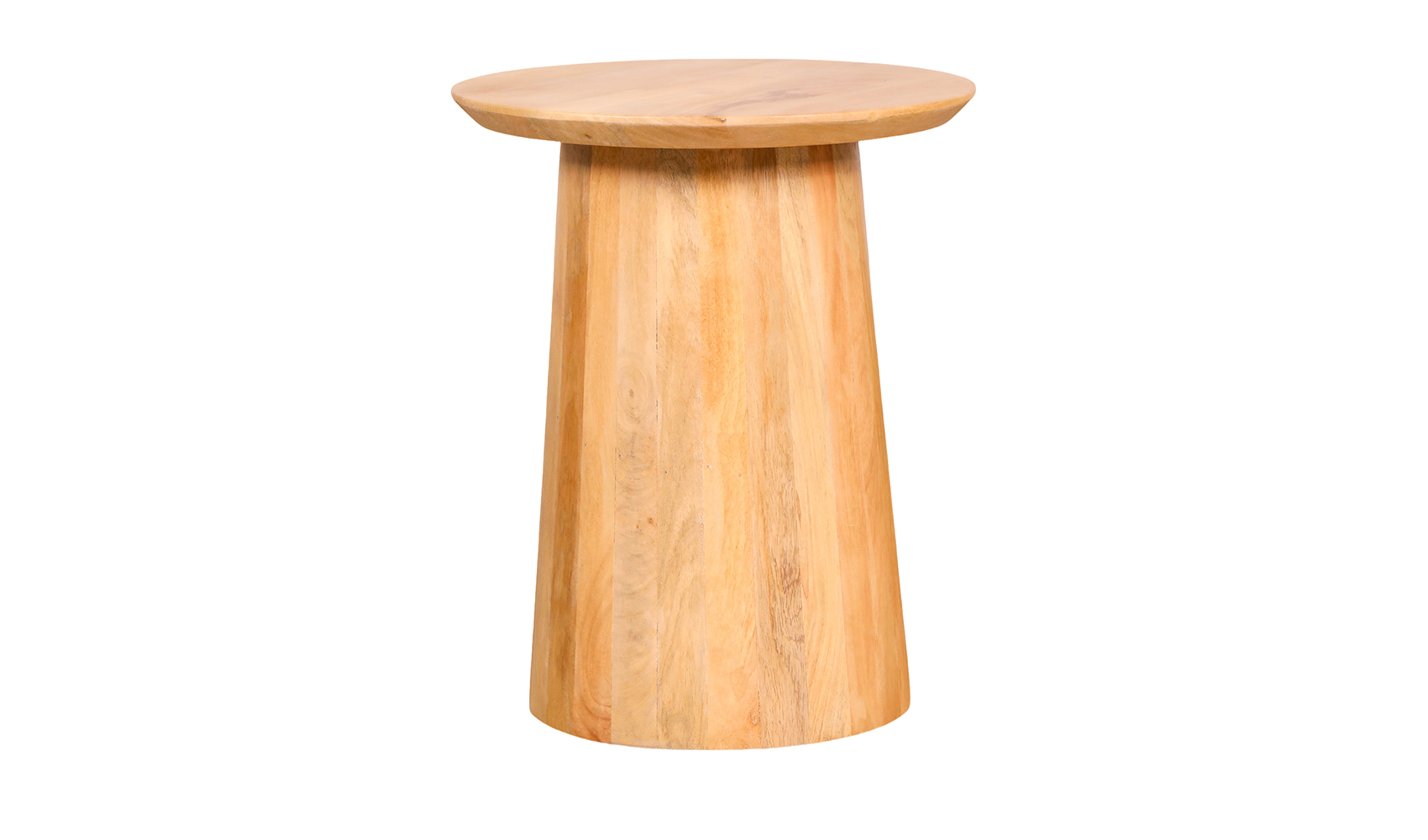 PC0301-11 Cova | Natural Round Side Table 41x41x50 - Image 1