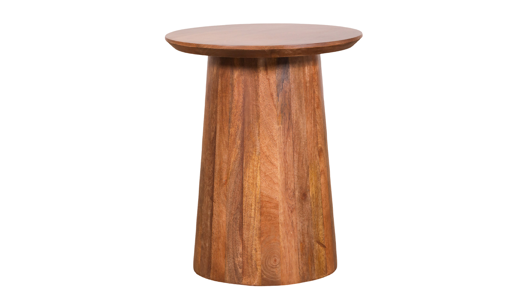 PC0311-13 Cova | Walnut Round Side Table 41x41x50 - Image 1