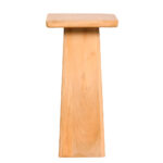 Aisne | Natural Square Side Table 30x30x61