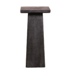 Aisne | Black Square Side Table 30x30x61