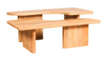Gemini | Natural Coffee Table 165x60x45