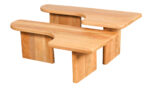 Gemini | Natural Coffee Table 165x60x45 - Image 4