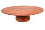 Wooden cake stand 35cm x 35 cm x 10 cm - Image 3
