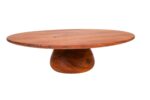 Wooden cake stand 35cm x 35 cm x 10 cm - Image 4