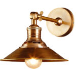 Kensington Wall Lamp Antique Brass