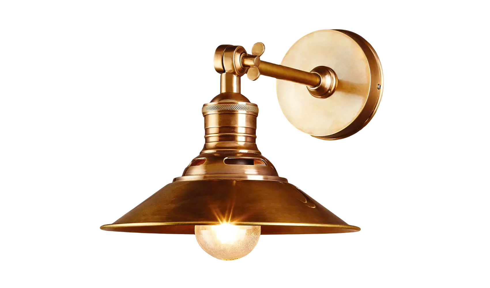 MP30352-1-12 Kensington Wall Lamp Antique Brass - Image 1