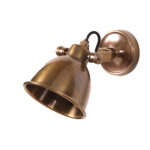 Maxim Cover Wall Lamp Antique Brass